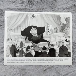 Vintage Original Still Photo of Disney's "The Great Mouse Detective" 1986.